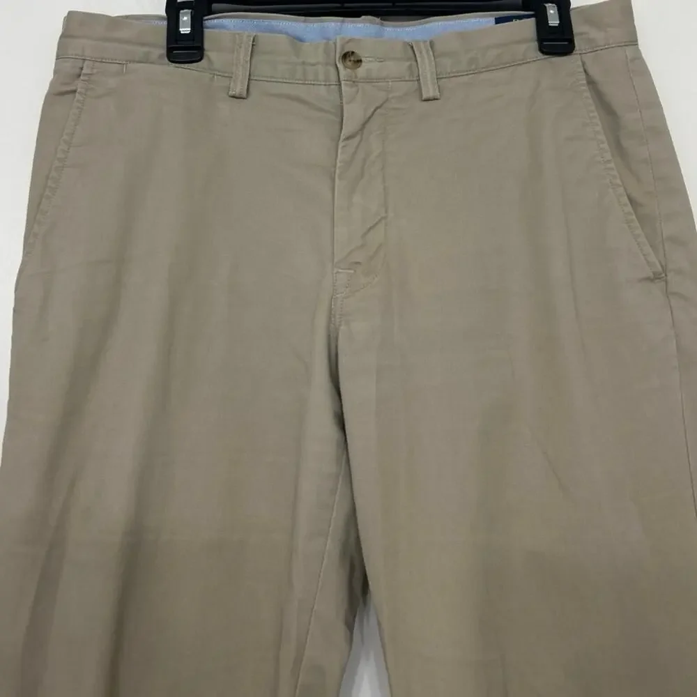 Polo Ralph Lauren Stretch Straight Fit The Polo Chino Classic Cotton Pants 33
